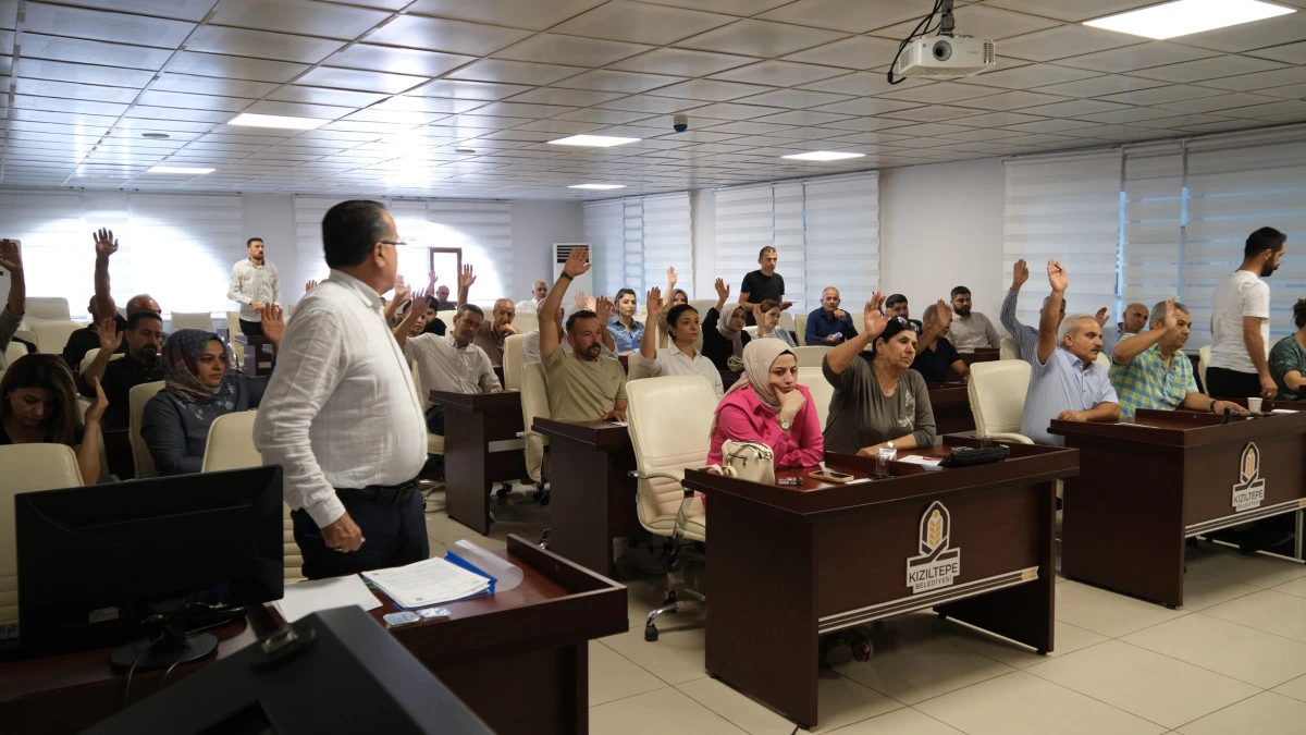 Kızıltepe Belediyesi'nde Eylül Ayı Olağan Meclis Toplantıları Sürüyor