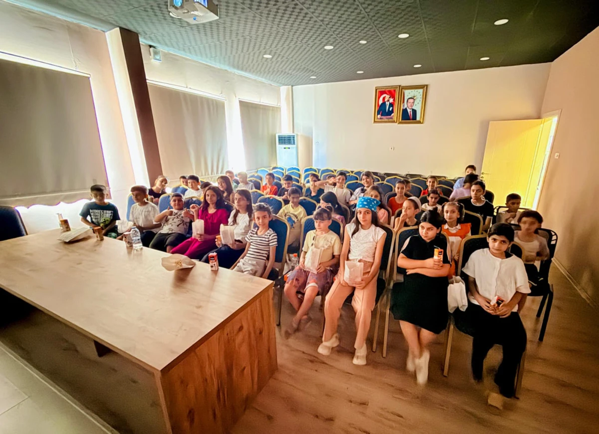 Kızıltepe Belediyesi’nden Çocuklara Sinema Keyfi