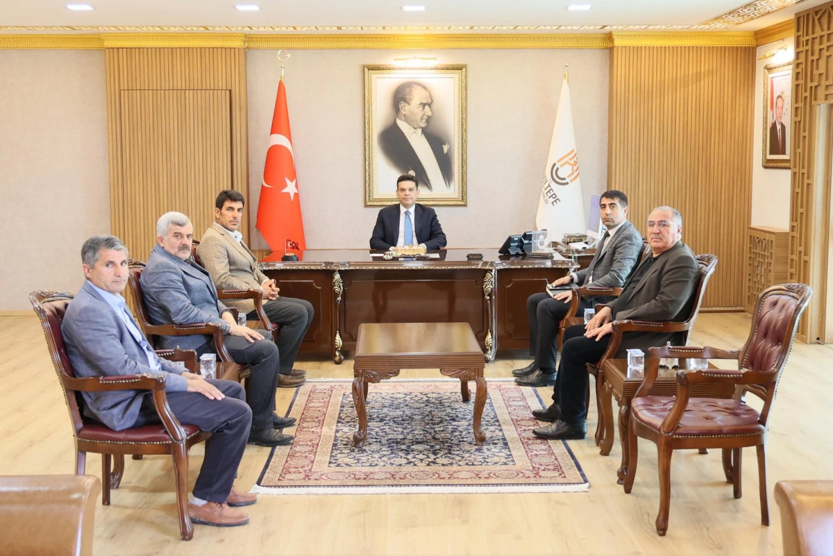 Kızıltepe Kaymakamı Şahin'e Bozh&ouml;y&uuml;kten Ziyaret