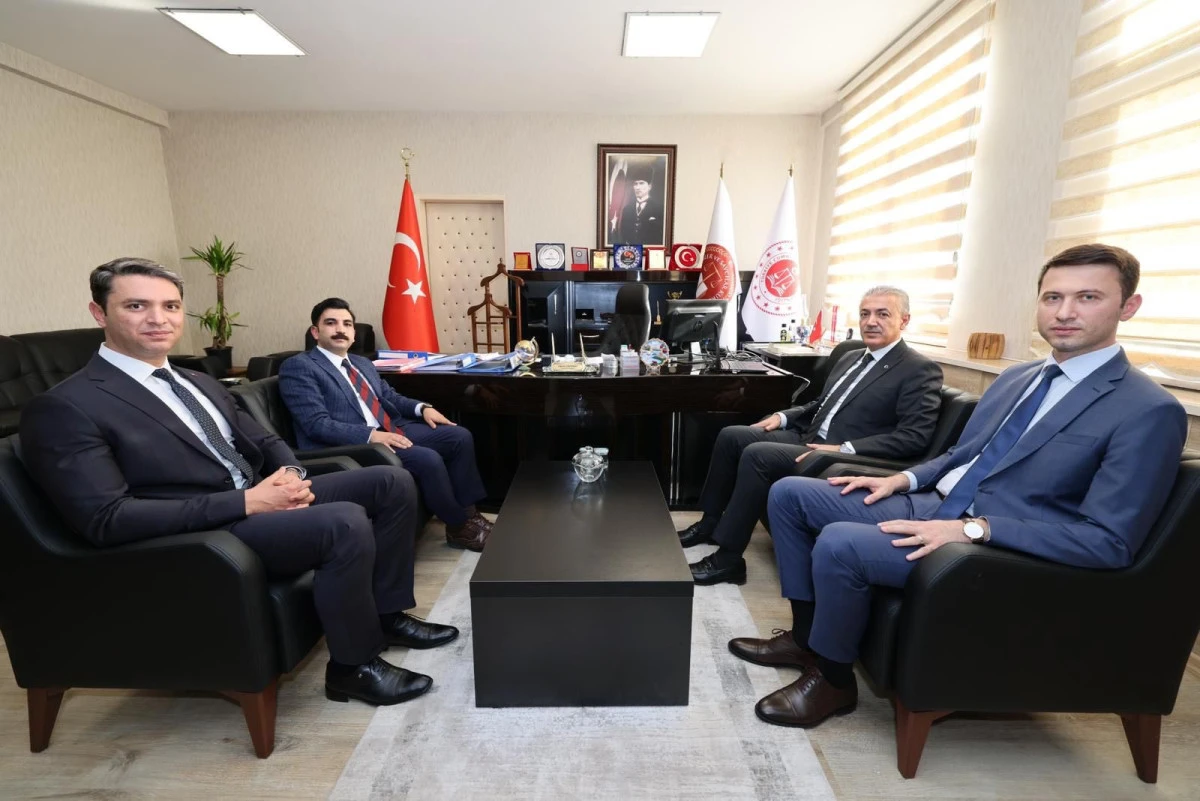 Kızıltepe&rsquo;de Adli Makamlara Ziyaret