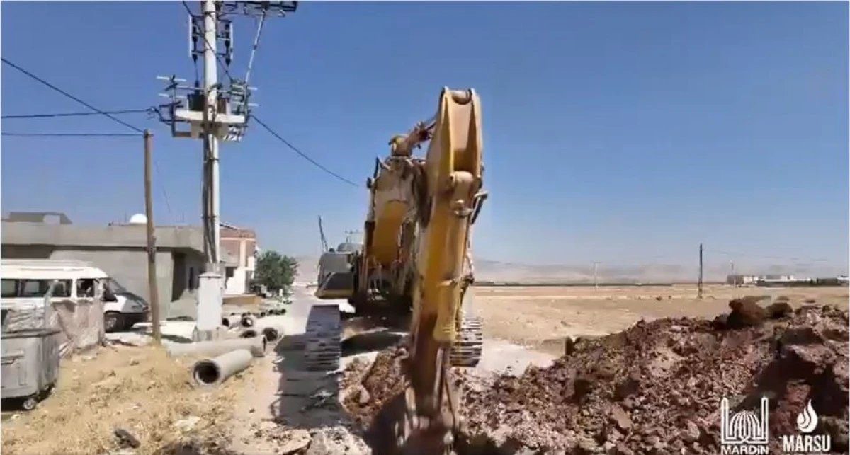 Kızıltepe&rsquo;de Altyapıyı G&uuml;&ccedil;lendiren &Ccedil;alışmalarda Sona Gelindi