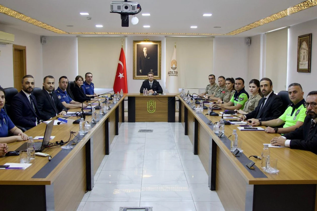 Kızıltepe&rsquo;de Asayiş ve G&uuml;venlik Toplantısı Ger&ccedil;ekleştirildi