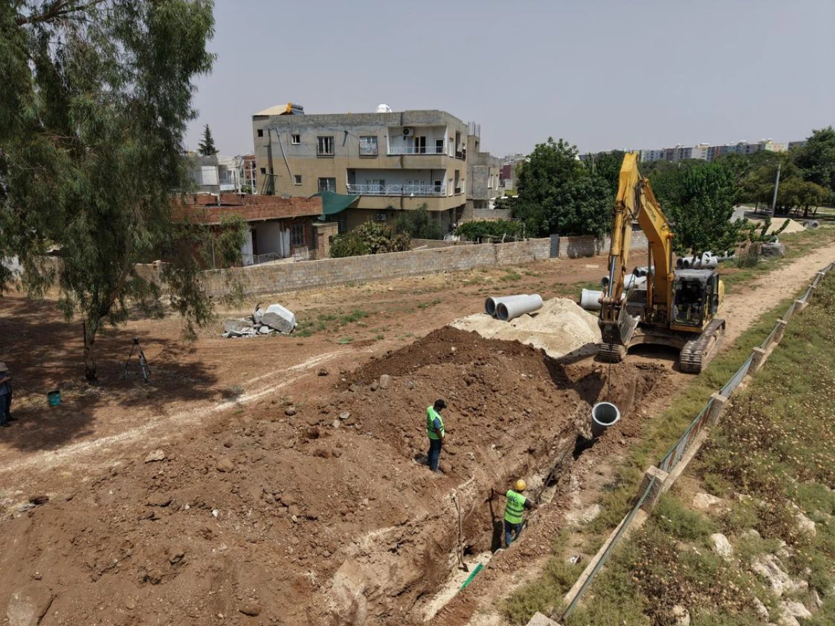 Kızıltepe&rsquo;de Atıksu Ana Kollekt&ouml;r Hattı Yenilendi