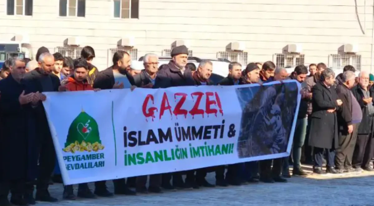 Kızıltepe&rsquo;de &ldquo;D&uuml;nya Kud&uuml;s Haftası&rdquo; nedeniyle basın a&ccedil;ıklaması d&uuml;zenlendi