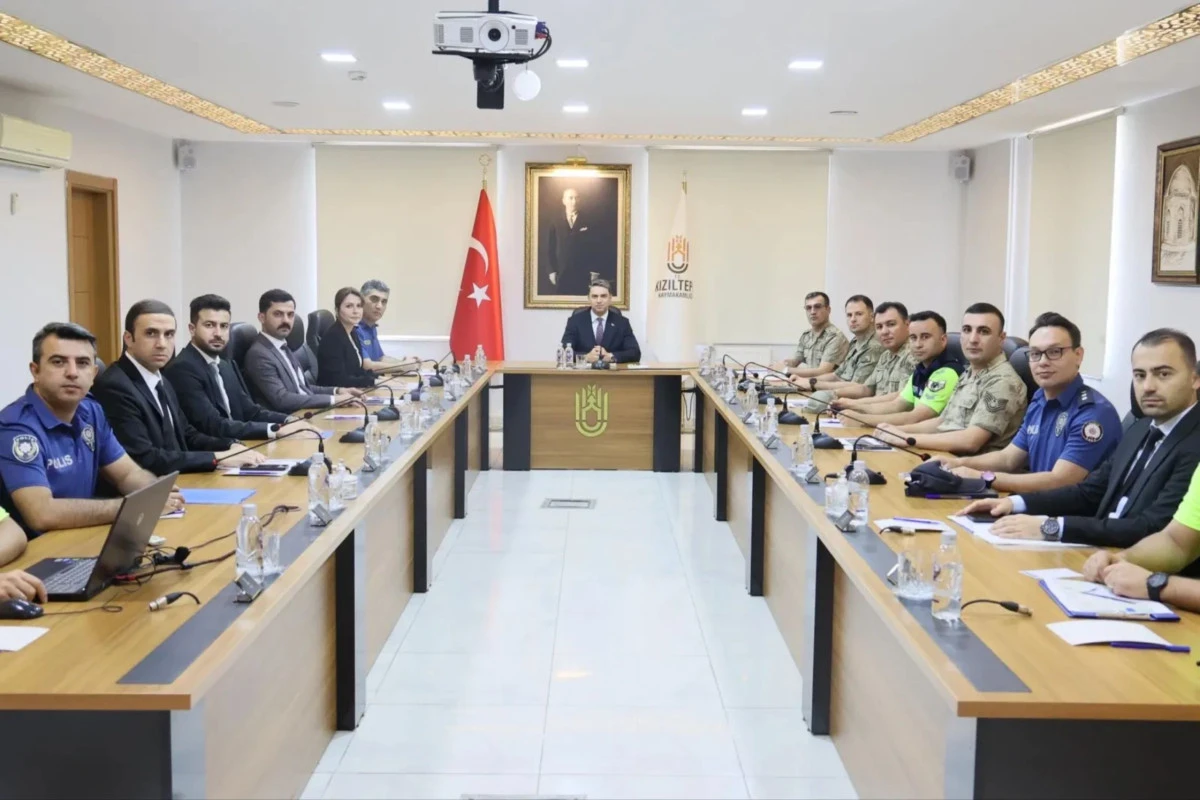 Kızıltepe'de Haftalık Asayiş ve G&uuml;venlik Toplantısı Yapıldı