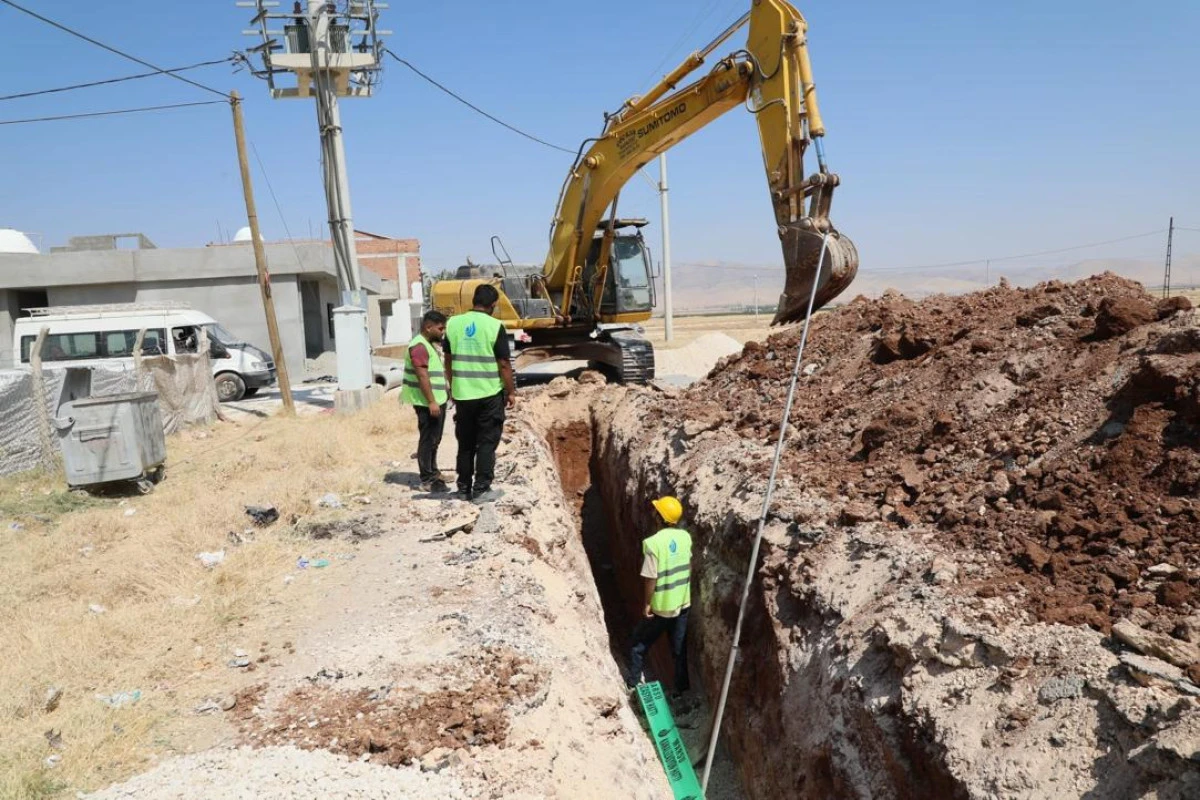 Kızıltepe&rsquo;de MARSU&rsquo;dan Atıksu Altyapısına K&ouml;kl&uuml; &Ccedil;&ouml;z&uuml;m
