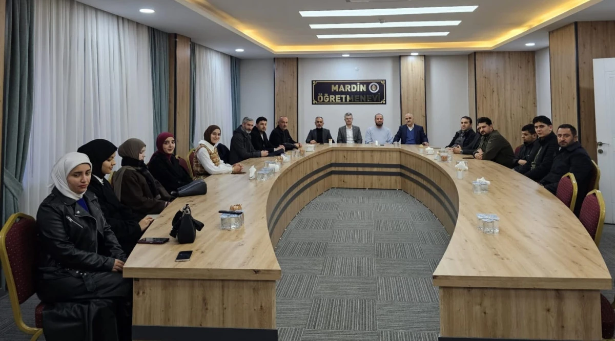 Kud&uuml;s Platformu &Uuml;yeleri ile Gazzeli &Ouml;ğrenciler bir araya geldi 