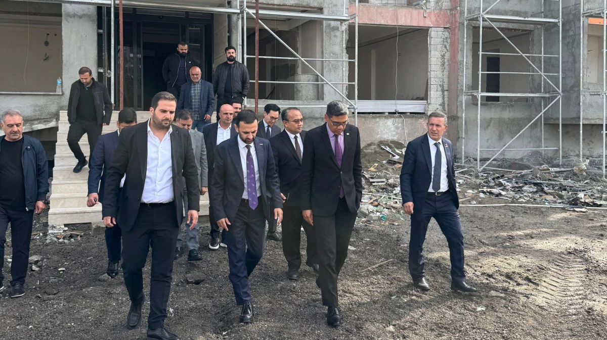 Malezya&rsquo;nın Ankara B&uuml;y&uuml;kel&ccedil;isi Kutay İnşaat&rsquo;ın Prestij Projelerini Yerinde İnceledi
