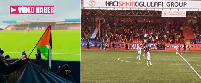 Mardin 1969 Spor Seyircisi Filistin'i Unutmadı 