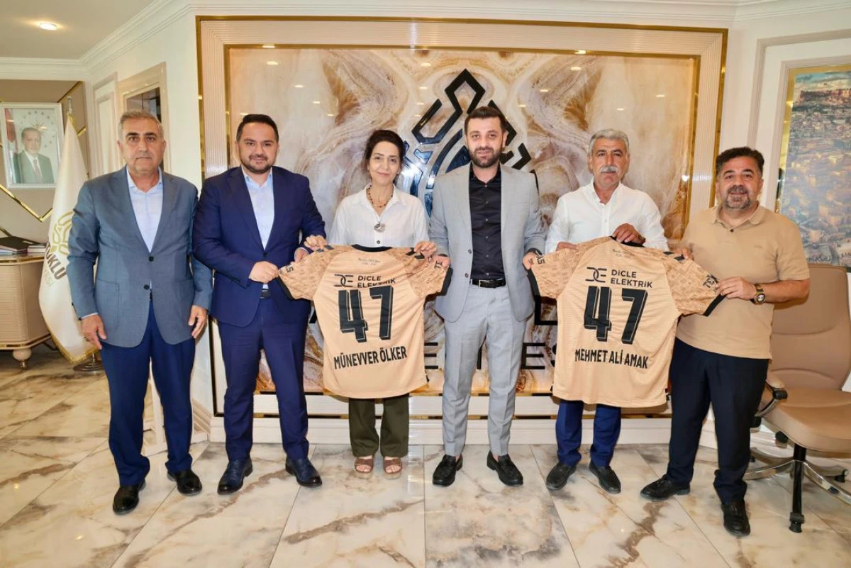 Mardin 1969 Spor Y&ouml;netiminden Artuklu Belediyesi&rsquo;ne Ziyaret