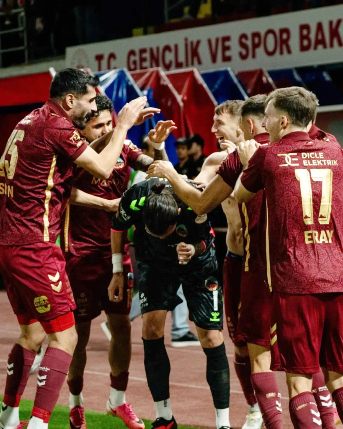 Mardin 1969 Spor'un bileği b&uuml;k&uuml;lm&uuml;yor: 1-0