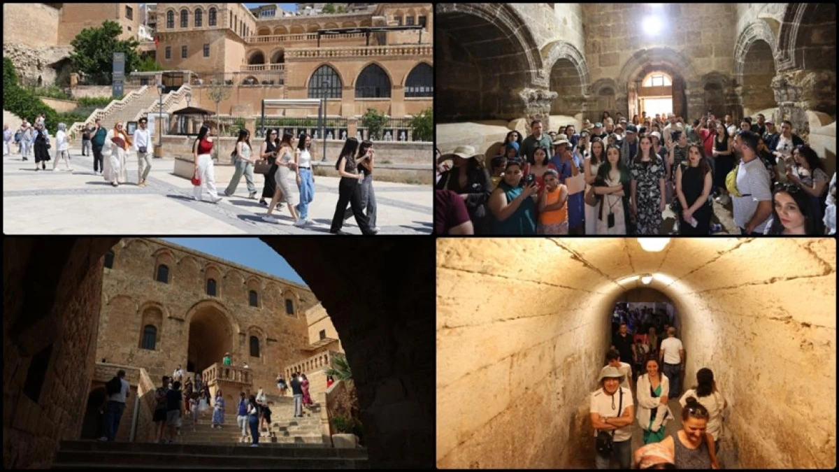Mardin Bayram'da Doldu taştı