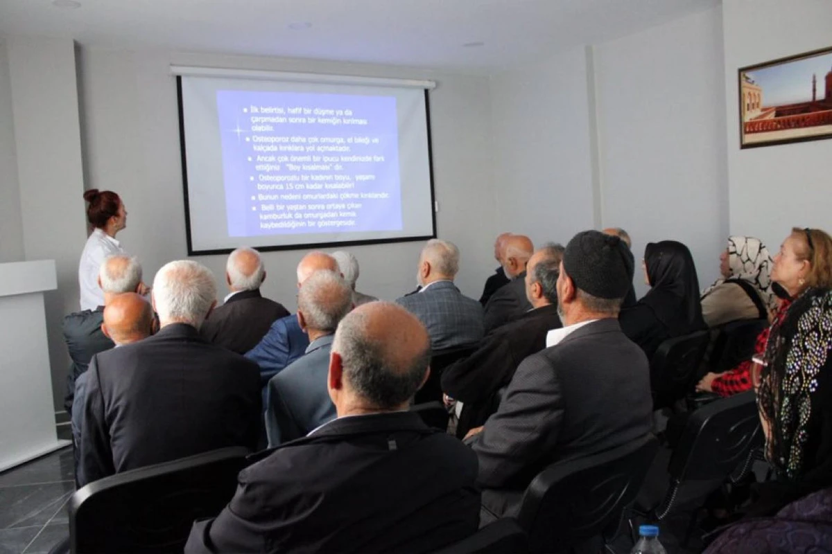 MARDİN B&Uuml;Y&Uuml;KŞEHİR BELEDİYESİNDEN KEMİK ERİMESİNE KARŞI FARKINDALIK ETKİNLİĞİ
