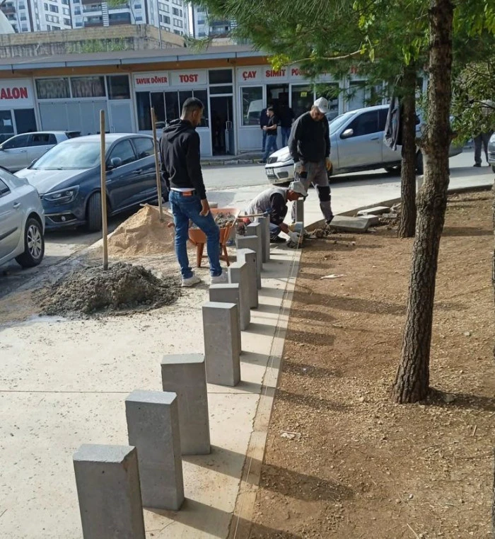 Mardin Eğitim ve Araştırma Hastanesi Bah&ccedil;esinde &Ccedil;evre D&uuml;zenlemesi 