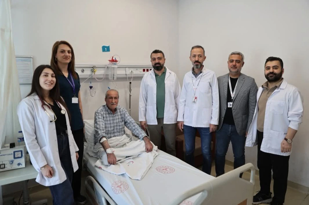 Mardin Eğitim ve Araştırma Hastanesi'nde Bir ilk ger&ccedil;ekleşti