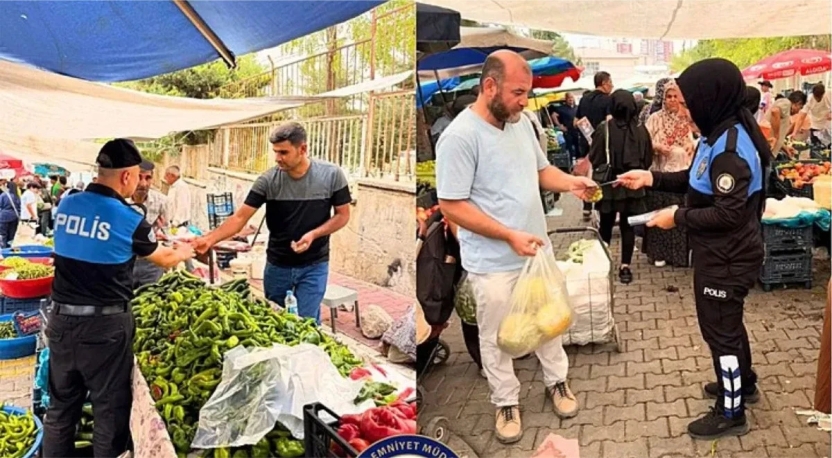 Mardin Emniyetinden Semt Pazarında Dolandırıcılık ve KADES Uyarısı