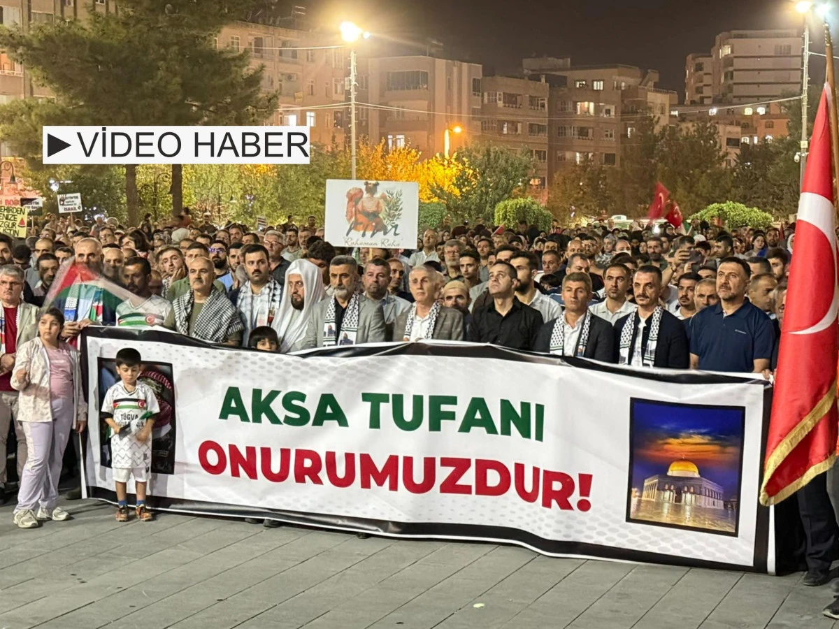 Mardin Gazze İçin Ayaktaydı