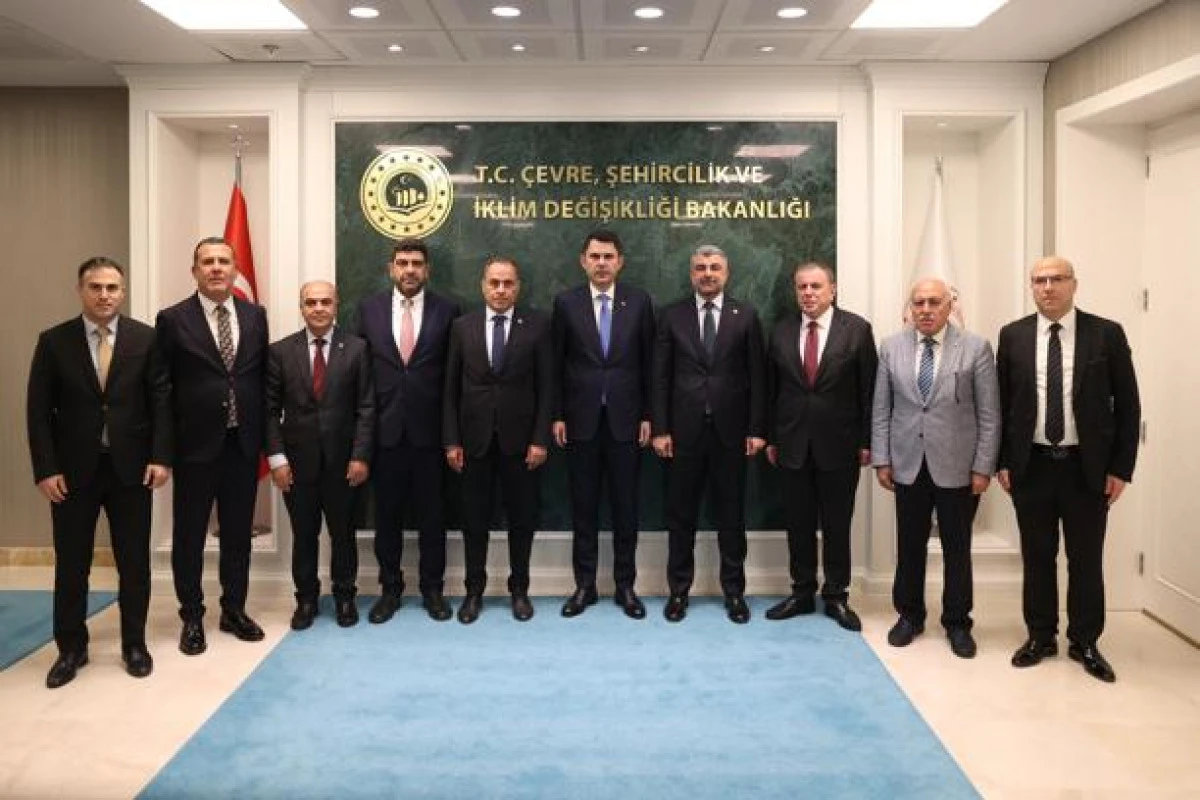 Mardin Heyetinden Bakan Murat Kurum&rsquo;a Ziyaret