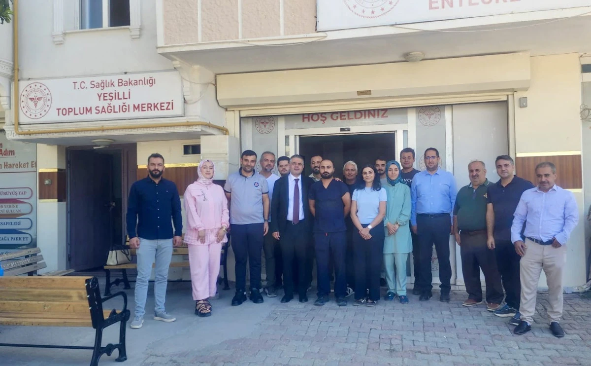 Mardin İl Sağlık M&uuml;d&uuml;r&uuml; Uzm. Dr. Saffet Yavuz'dan Sağlık Tesislerine Ziyaret