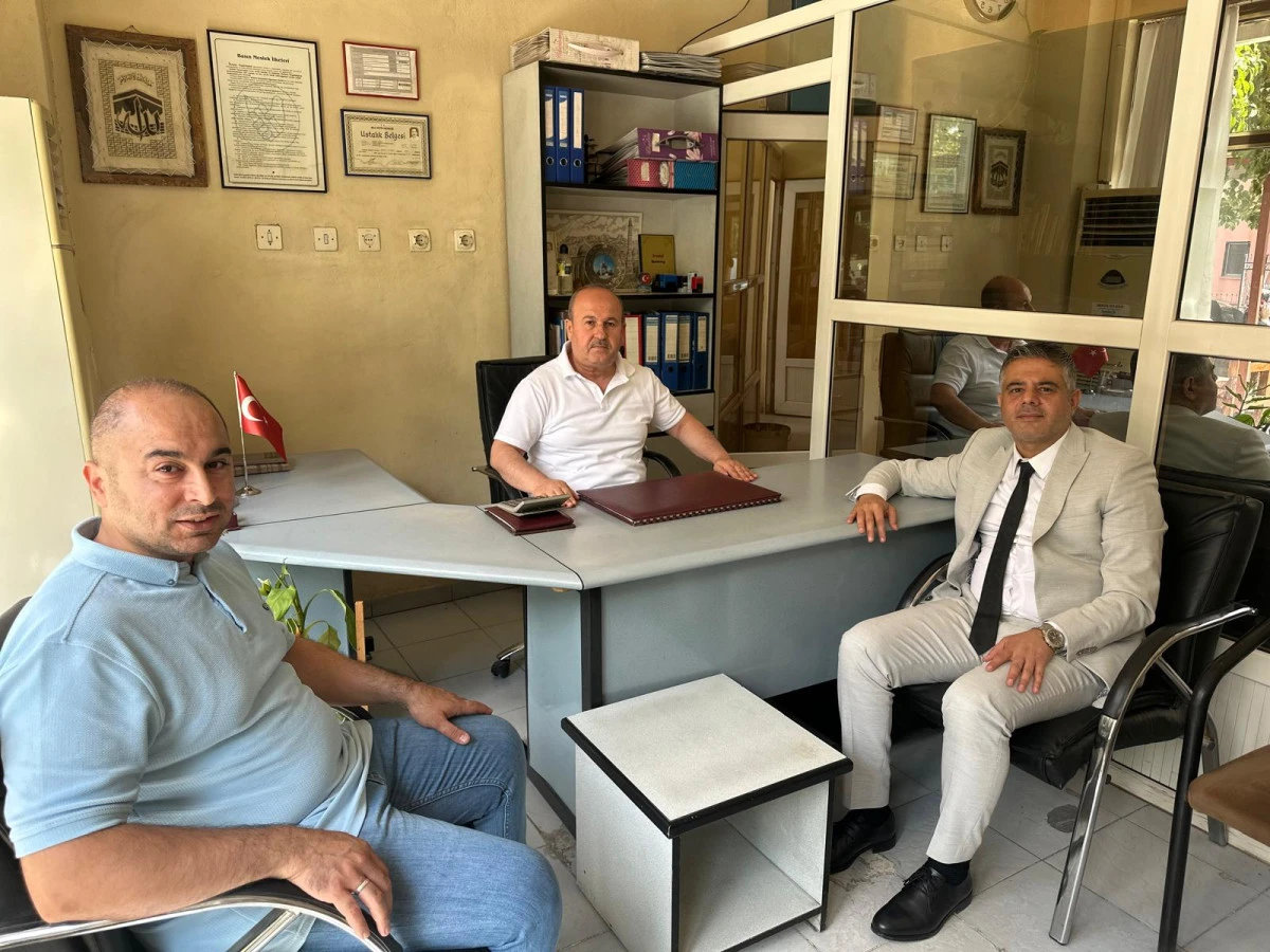 Mardin İl Sağlık Müdürü Yavuz gazetemizi ziyaret etti
