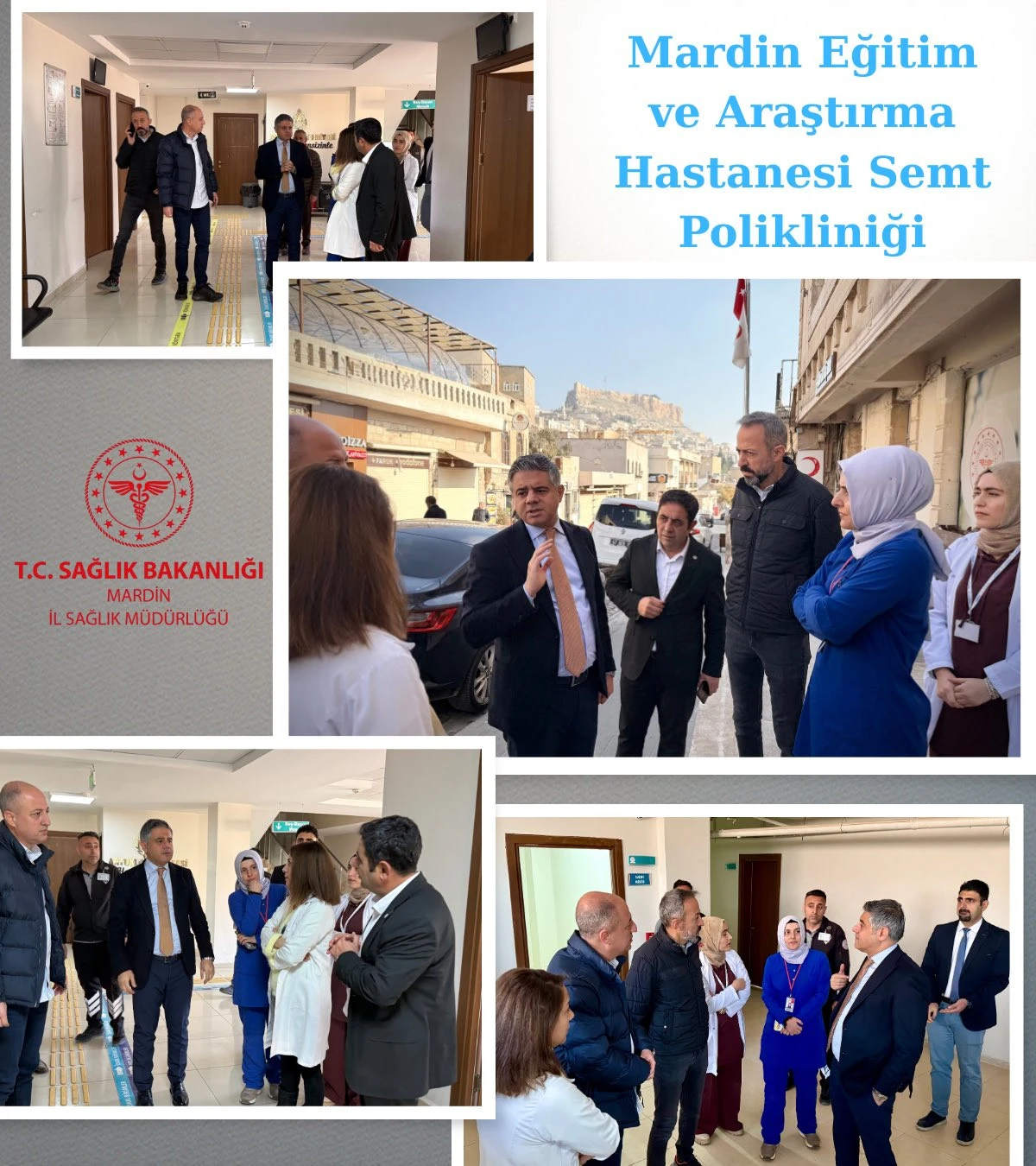 Mardin İl Sağlık M&uuml;d&uuml;r&uuml; Yavuz'dan Semt Polikliniği'ne ziyaret 