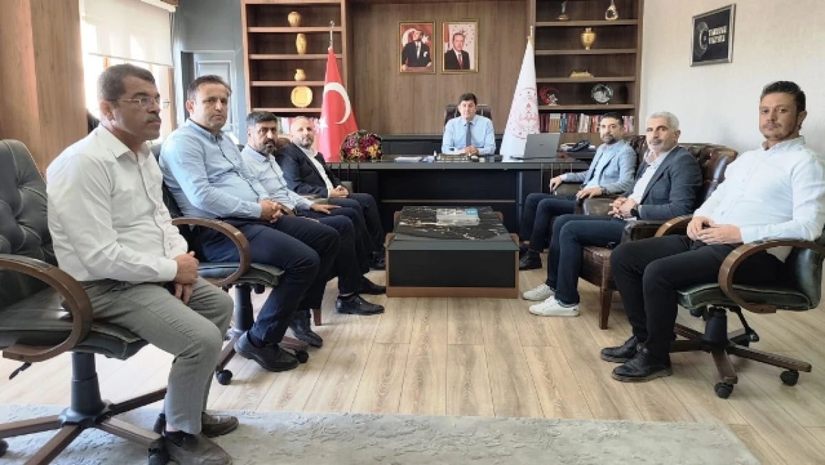 Mardin Memur-Sen ve Eğitim-Bir-Sen’den İl Milli Eğitim Müdürlüğüne Ziyaret