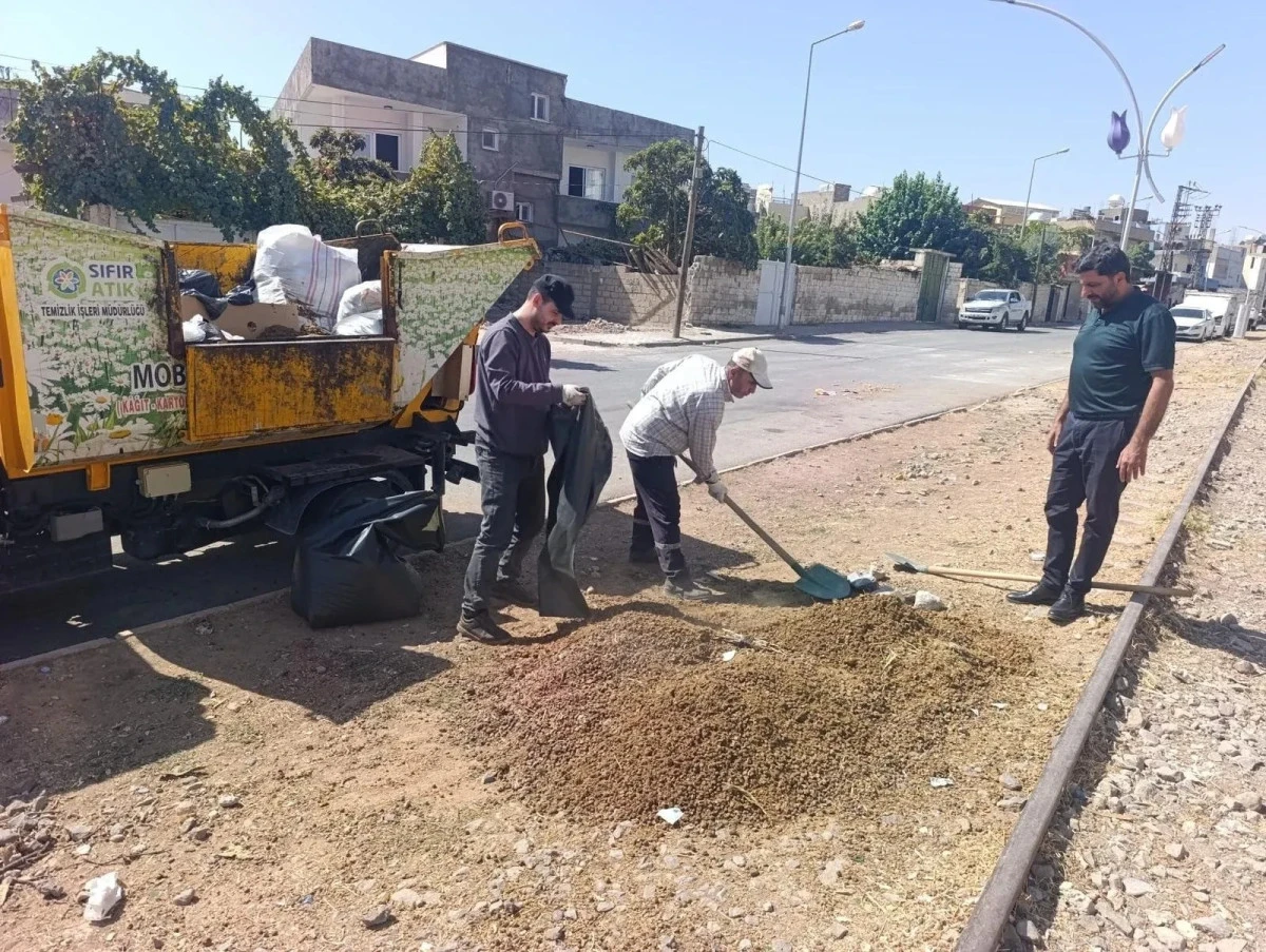 Mardin Nusaybin'de &Ccedil;evre Temizliği Seferberliği
