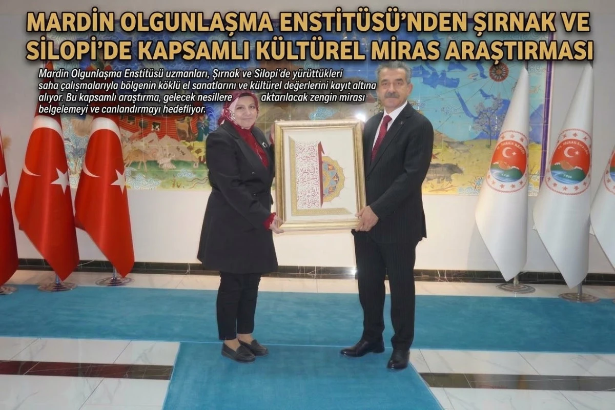 Mardin Olgunlaşma Enstit&uuml;s&uuml;&rsquo;nden Şırnak ve Silopi&rsquo;de Kapsamlı K&uuml;lt&uuml;rel Miras Araştırması