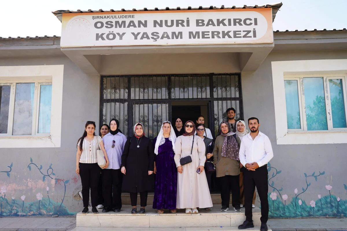 Mardin Olgunlaşma M&uuml;d&uuml;r&uuml; Munğan Şırnak'ta &Ccedil;eşitli Ziyaretlerde Bulundu 