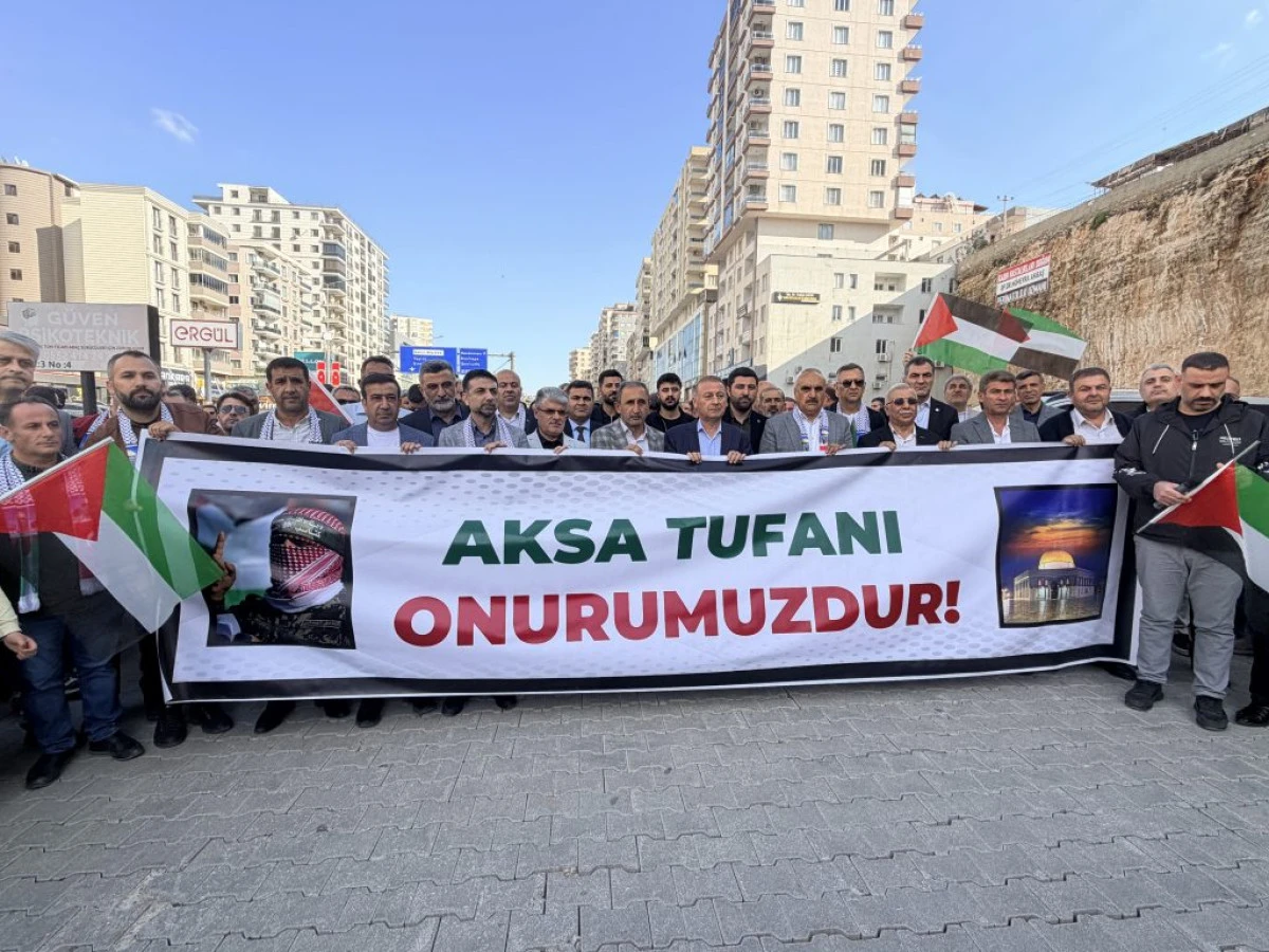 MARDİN STK PLATFORMU&rsquo;NDAN GAZZE İ&Ccedil;İN ORTAK SES