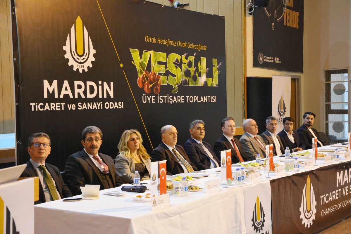 Mardin TSO, Yeşilli&rsquo;de &uuml;ye istişare toplantısı d&uuml;zenledi