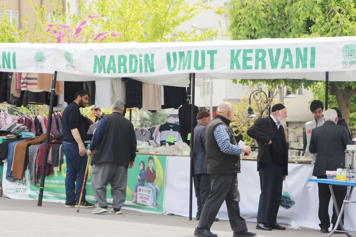 Mardin Umut Kervanı İhtiya&ccedil; Sahibi Aileler İ&ccedil;in Kermes D&uuml;zenliyor