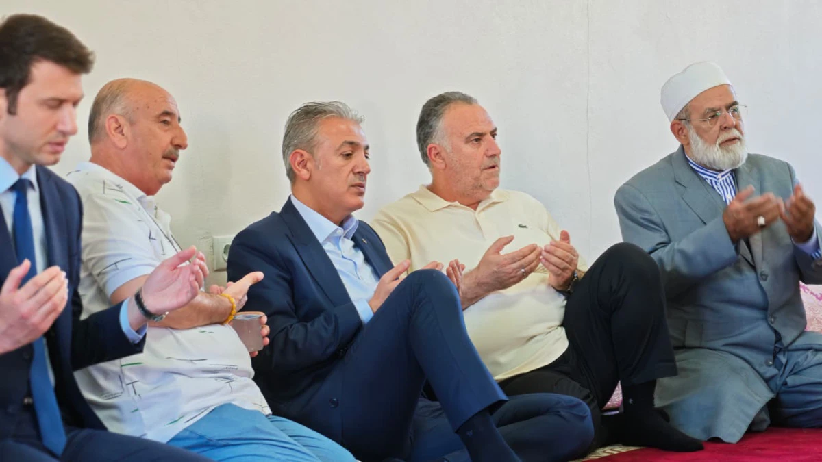 Mardin Valisi Akkoyun Taziye Ziyaretinde Bulundu