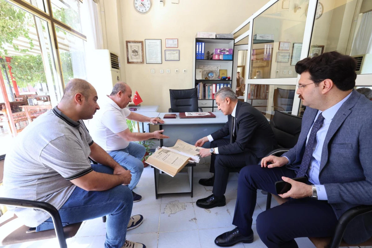 Mardin Valisinden gazetemize ziyaret