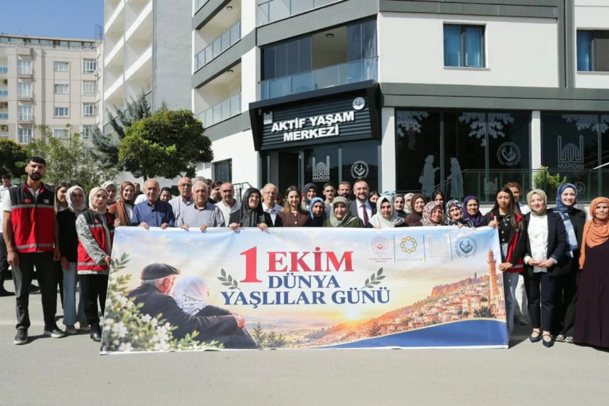 Mardin&rsquo;de 1 Ekim D&uuml;nya Yaşlılar G&uuml;n&uuml; Etkinliklerle Kutlandı