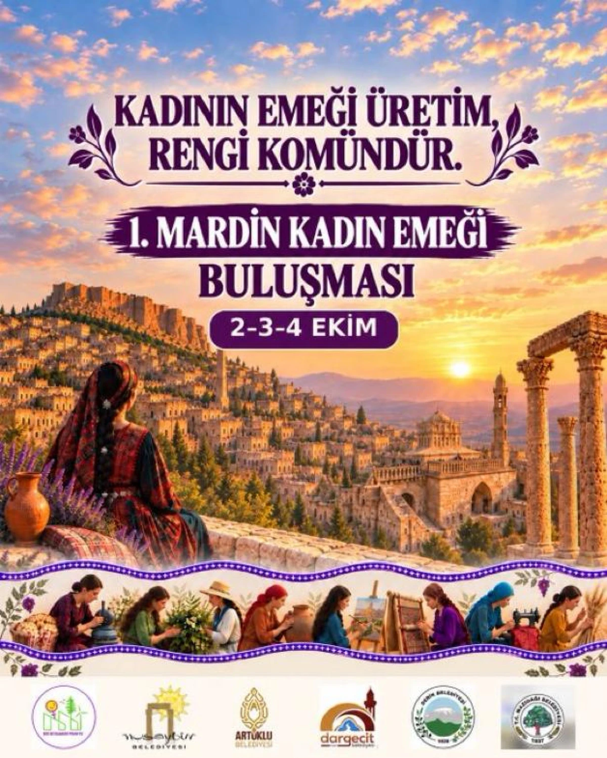 Mardin&rsquo;de 1. Kadın Emeği Buluşması