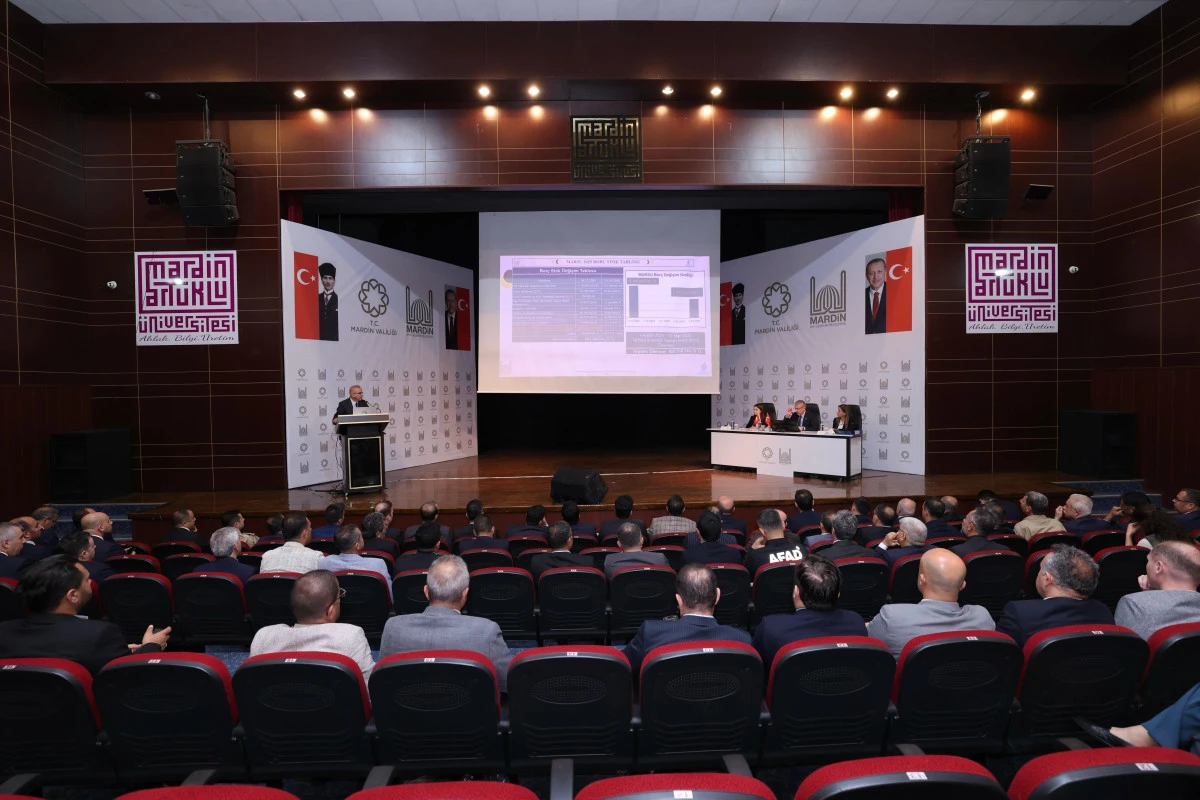 Mardin’de 2025 Yılı 2. Dönem İl Koordinasyon Kurulu Toplantısı Gerçekleştirildi