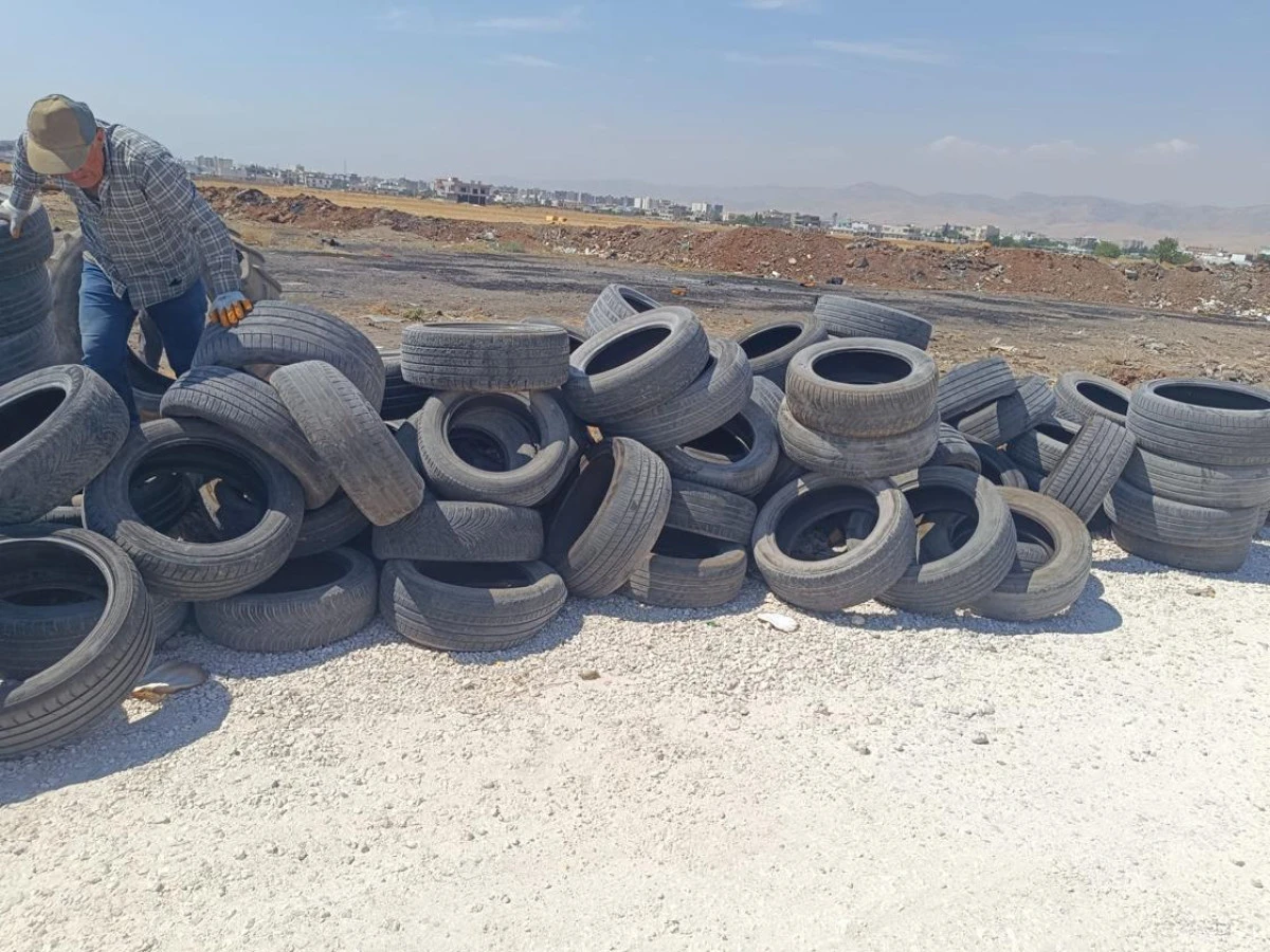 Mardin&rsquo;de 205 Ton Atık Lastik Geri D&ouml;n&uuml;ş&uuml;me Kazandırıldı