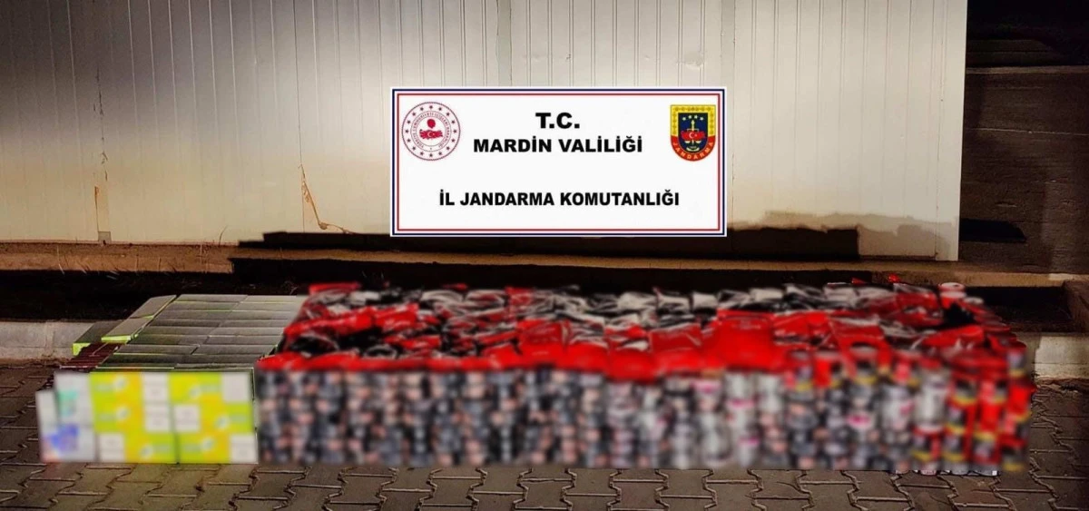 Mardin'de 5 milyon liralık ka&ccedil;ak &uuml;r&uuml;n ele ge&ccedil;irildi