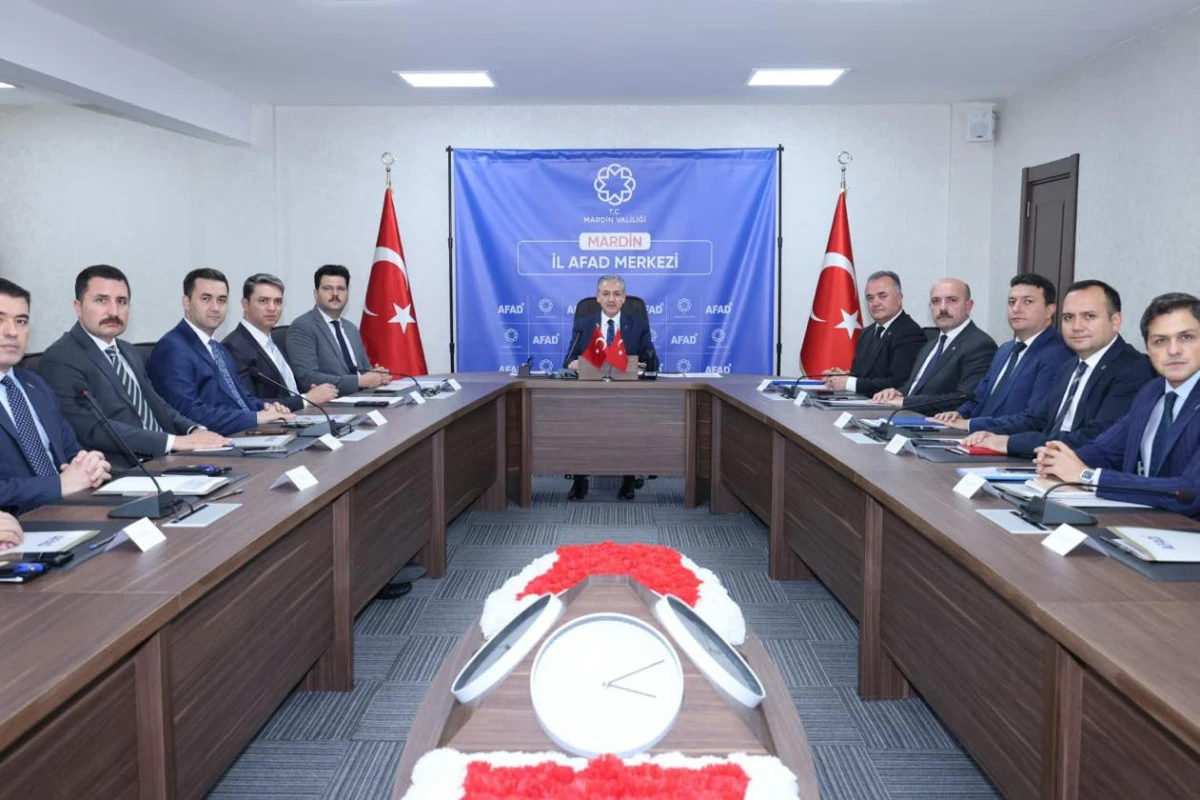 Mardin&rsquo;de Afet Risklerini Azaltmak İ&ccedil;in 2027&ndash;2031 İRAP Toplantısı Ger&ccedil;ekleştirildi