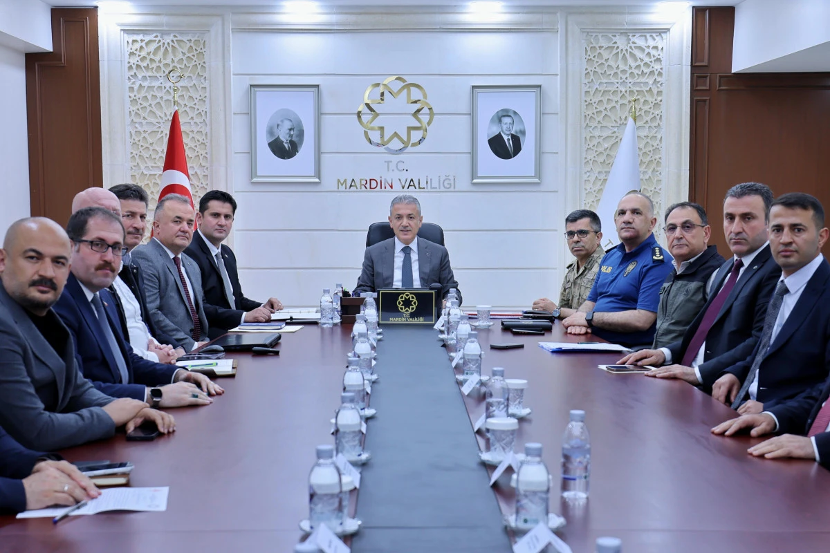Mardin&rsquo;de Anız ve Orman Yangınlarına Karşı Sıkı &Ouml;nlemler Toplantısı Ger&ccedil;ekleşti