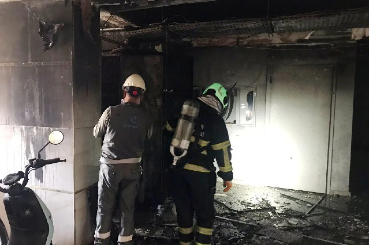 Mardin&rsquo;de apartmanda &ccedil;ıkan yangında 6 kişi dumandan etkilendi