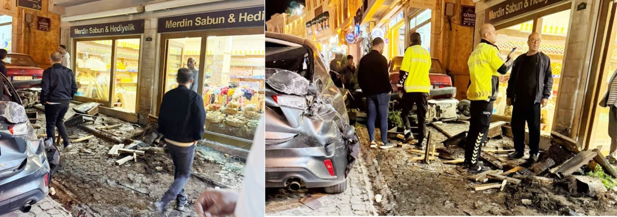 Mardin'de Cadde savaş alanına d&ouml;nd&uuml;