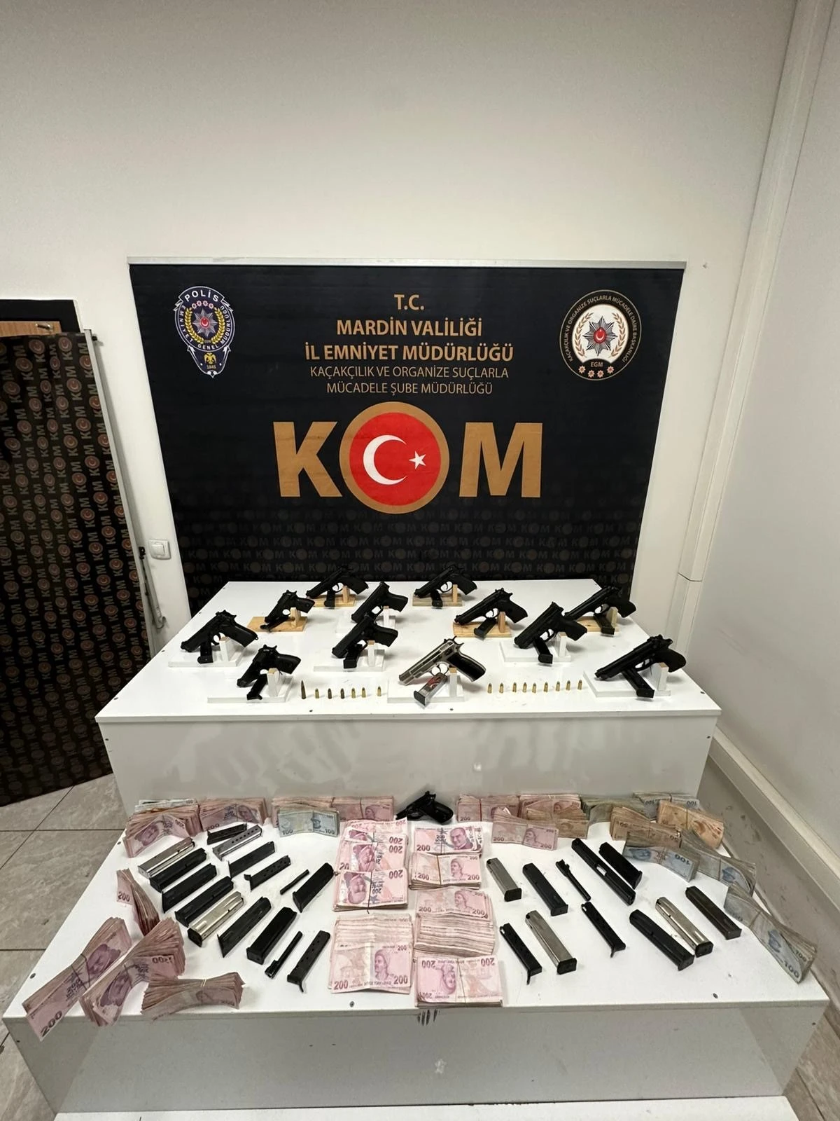 Mardin’de Cephanelik ele geçirildi