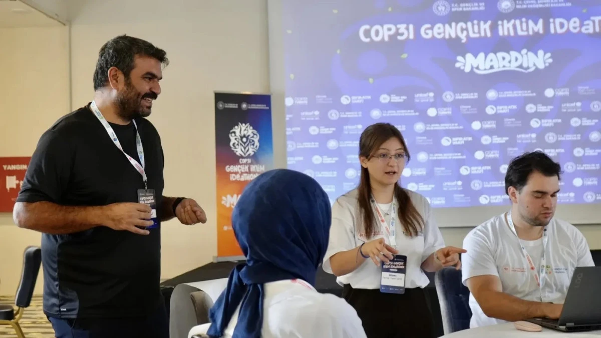 Mardin'de COP31 Gen&ccedil;lik İklim İdeathonu Heyecanı S&uuml;r&uuml;yor