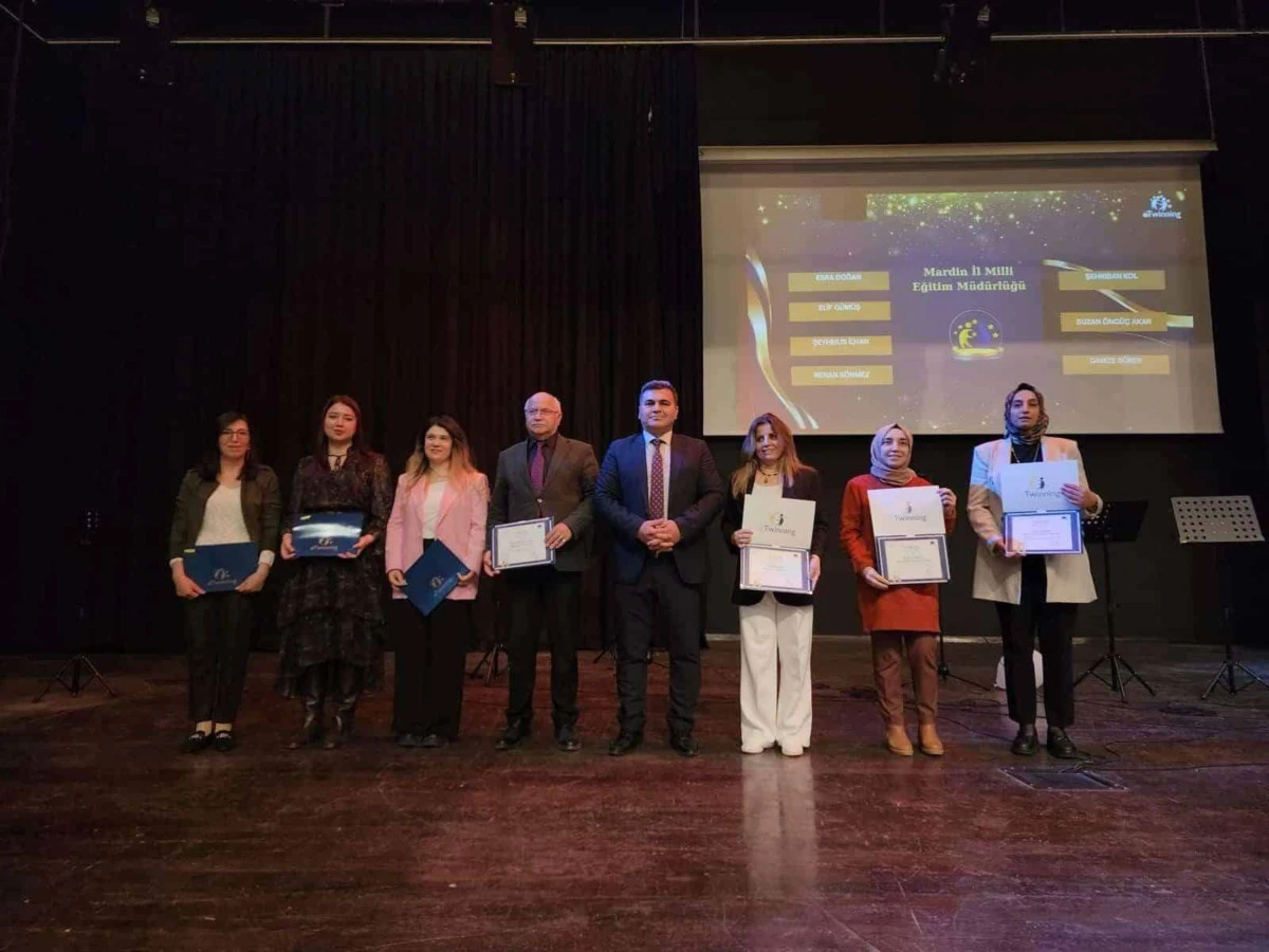 Mardin'de eTwinning  118 kalite etiketi sahiplerini buldu