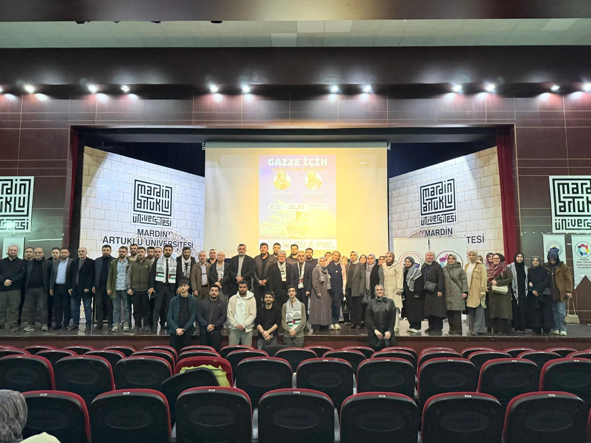 Mardin'de Gazze İ&ccedil;in Yeniden Yelken A&ccedil;ıyoruz Programı D&uuml;zenlendi 