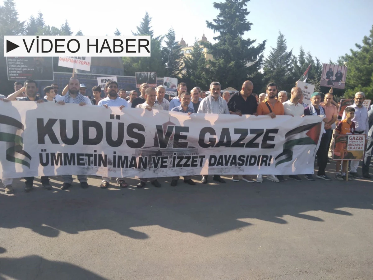 Mardin'de Gazze'de Yaşanan Açlığa Dikkat Çekildi 
