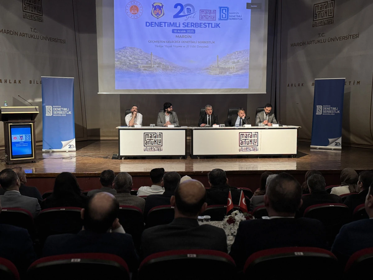 Mardin'de "Ge&ccedil;mişten Geleceğe Denetimli Serbestlik" paneli
