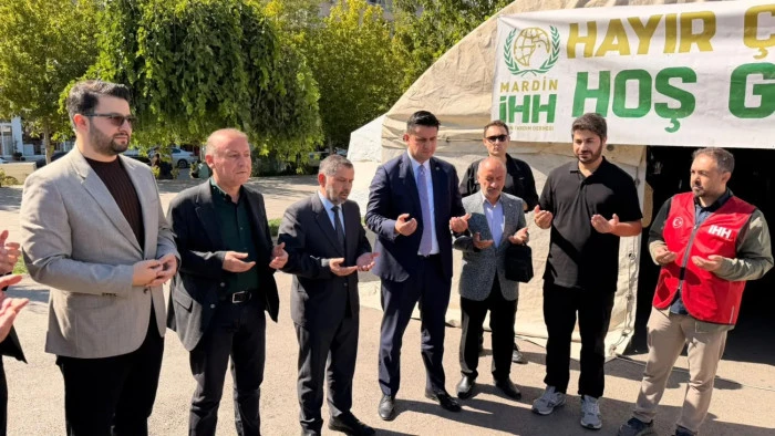 Mardin&rsquo;de Hayır &Ccedil;arşısı Dualarla A&ccedil;ıldı
